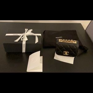 BRAND NEW CHANEL Lambskin Quilted Mini Trendy CC